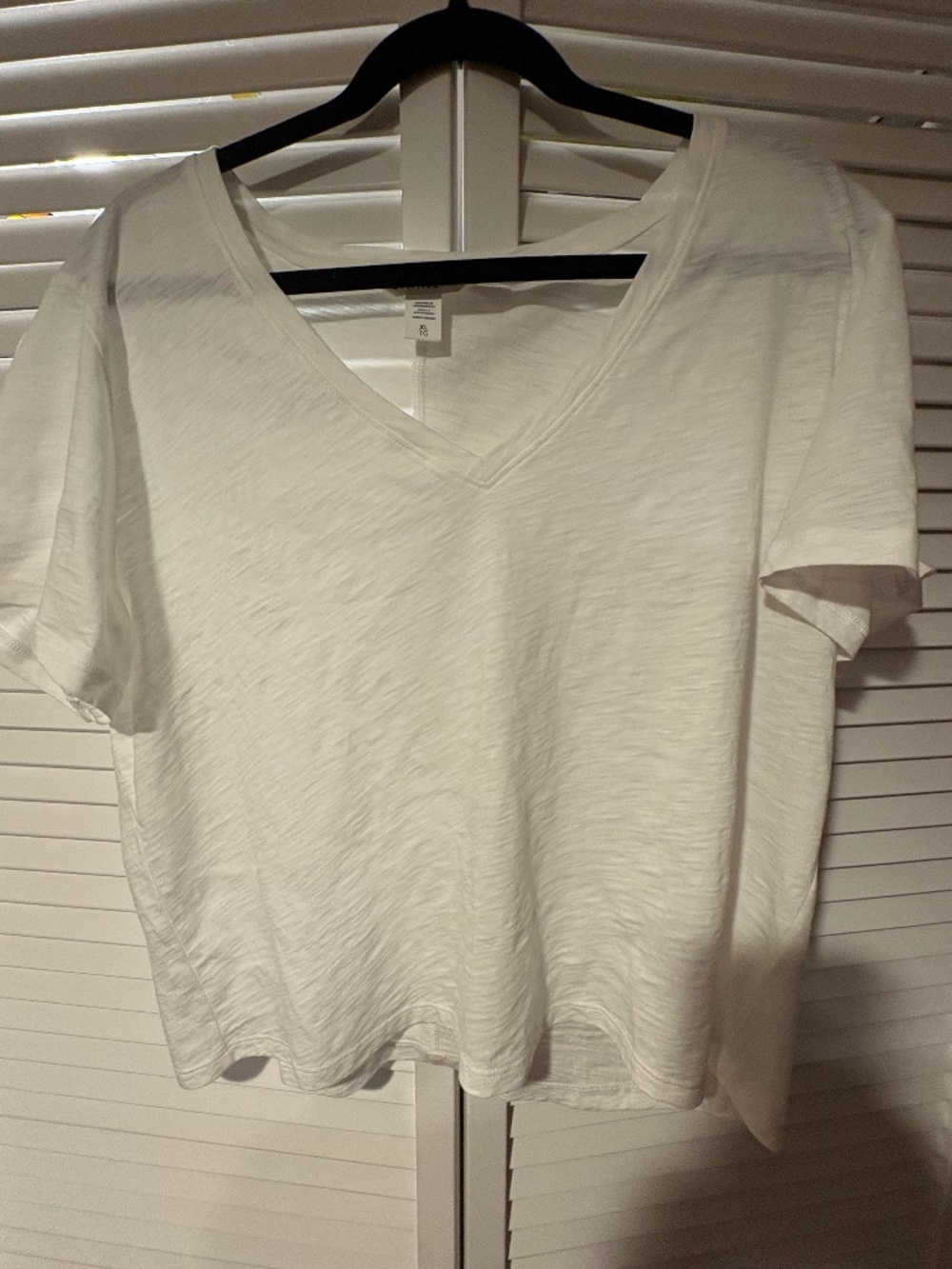 2 Athleta cotton cropped Tees XL